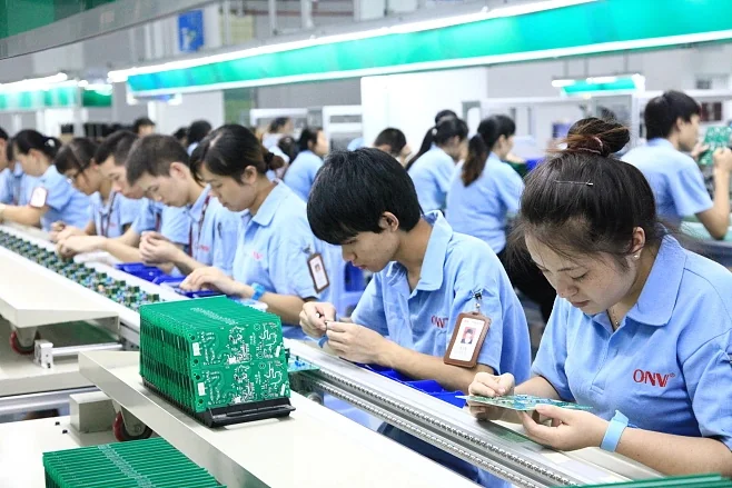 Wintouch Android tablet production line — Dongguan ISO 9001 factory
