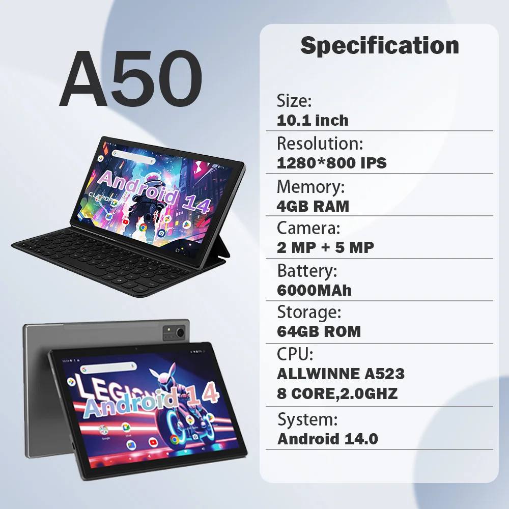 Wintouch A50 Business Tablet 10.1-inch IPS — view 2