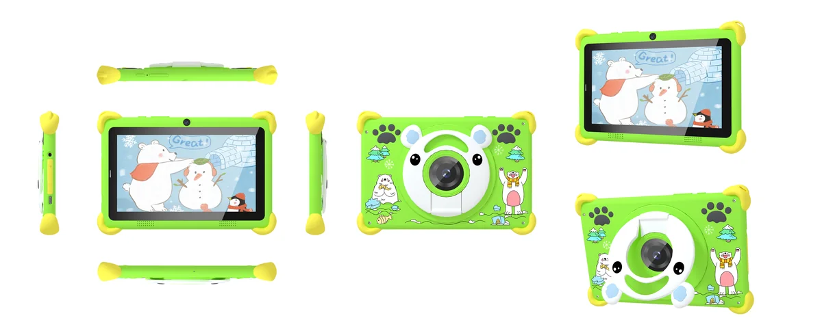 Wintouch Bear Kids Tablet — Cute Bear-Themed Educational Tablet for Kids | Wintouch OEM/ODM factory