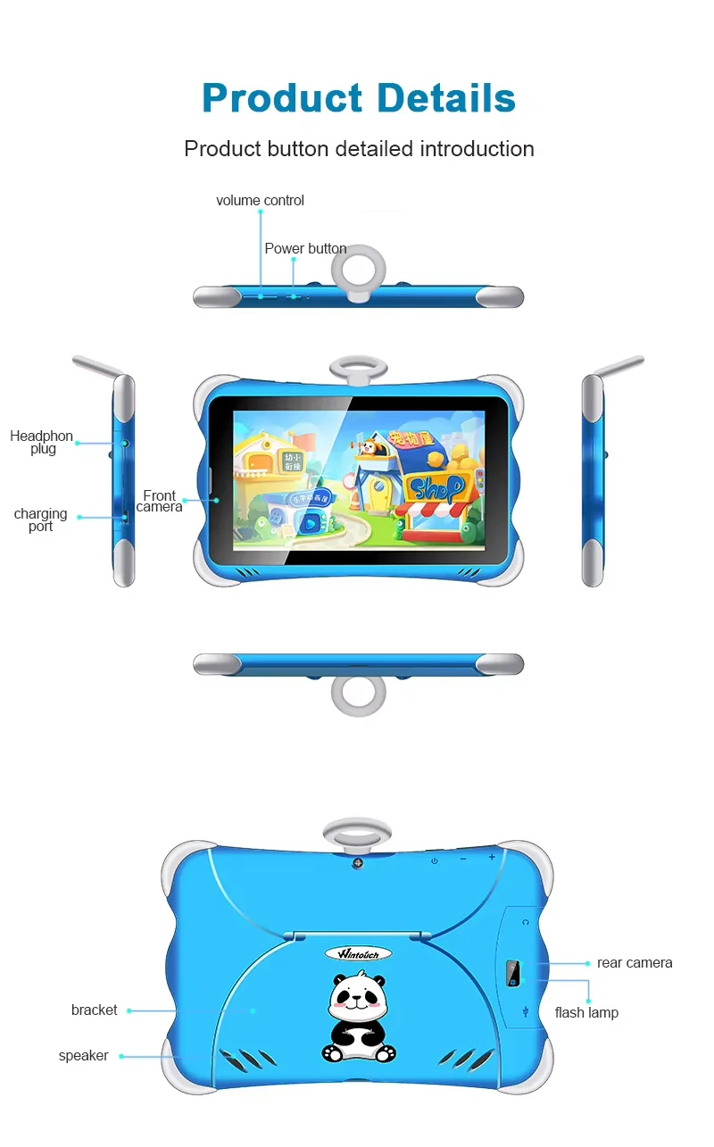 Wintouch K712 Kids Tablet 7-inch IPS — packaging