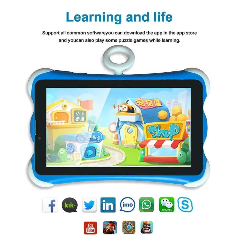 Wintouch K712 Kids Tablet 7-inch IPS — build and materials