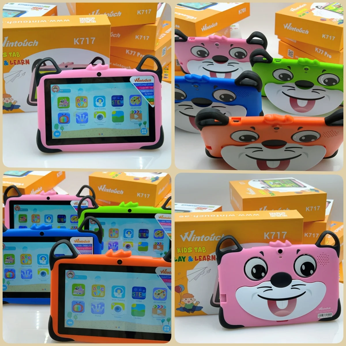Wintouch K717 Kids Tablet 7-inch IPS — view 3