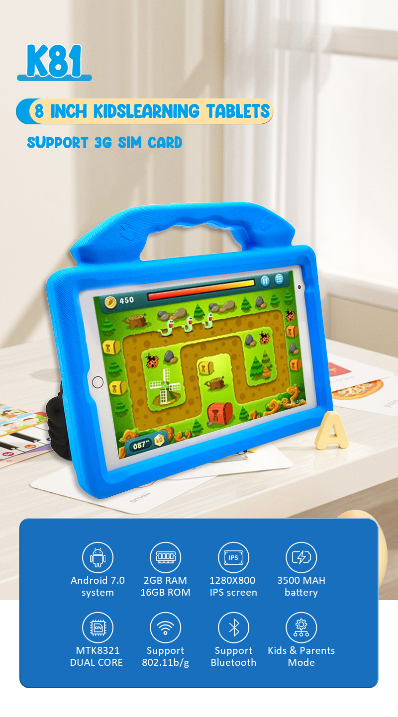 8 inch kids tablet