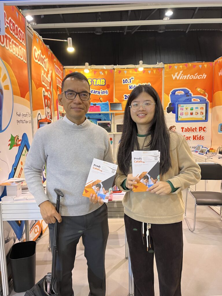 Wintouch kids Tablets at HKTDC Hong Kong Toys & Games Fair 2024