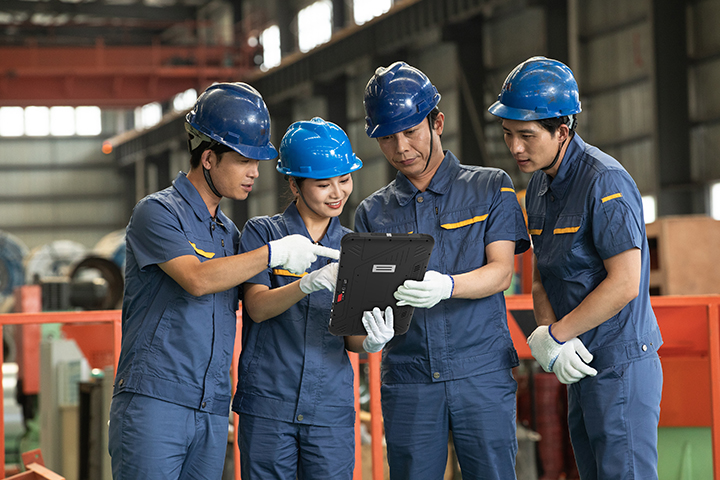 rugged industrial tablet