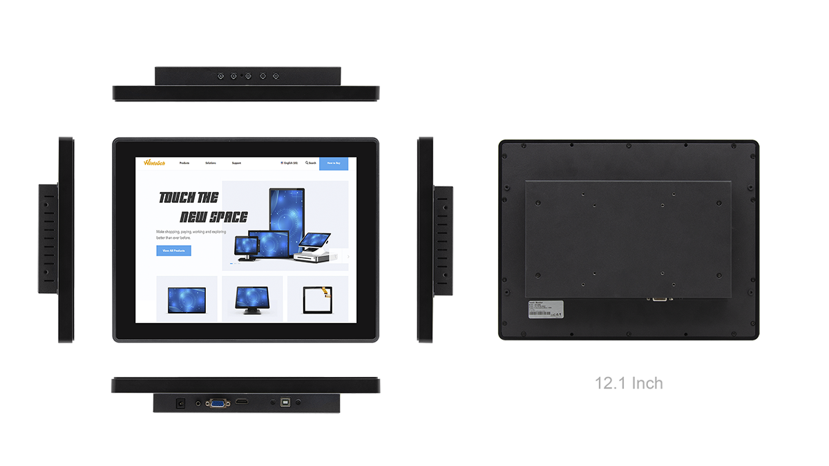 12 inch industrial touchscreen monitor​