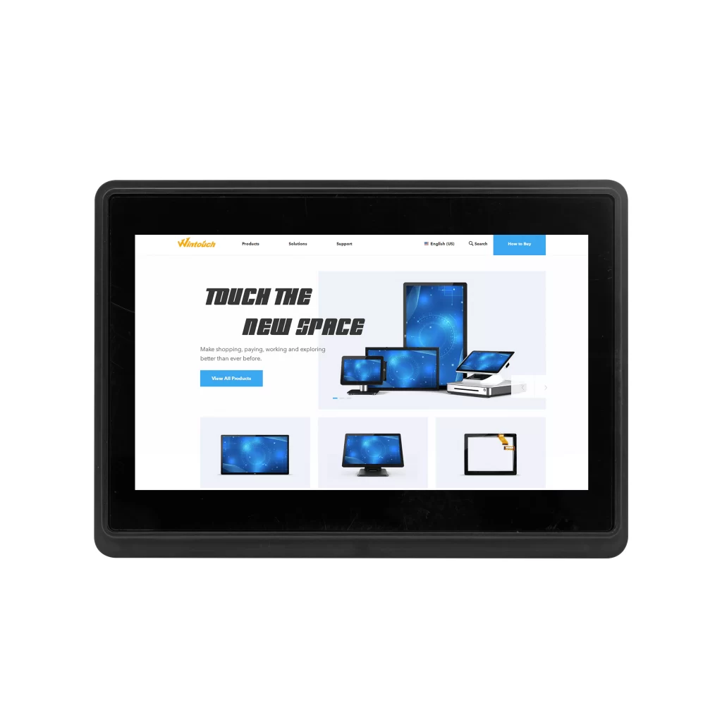 Écran Tactile Capacitif 7 Pouces - Résolution 1024x600, Métal, Pour Carte De Développement, Moniteur Secondaire