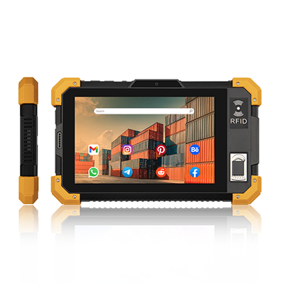 7-inch RFID Fingerprint
Identification Rugged Tablet