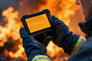 Emergency Response & Firefighting IP65 Touch Screen Waterproof Monitor