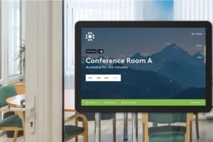 meeting room display